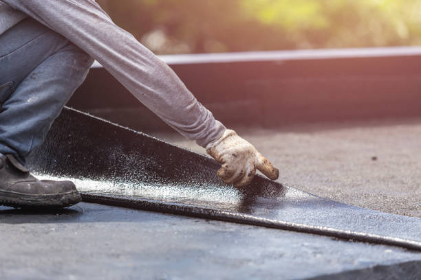Professional Crawl Space Encapsulation technician working in Bayport, MN